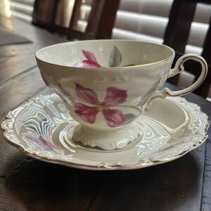 ROSENTHAL Selb-Germany set of 2 Teacups & Saucers. Iconic luxury fine china